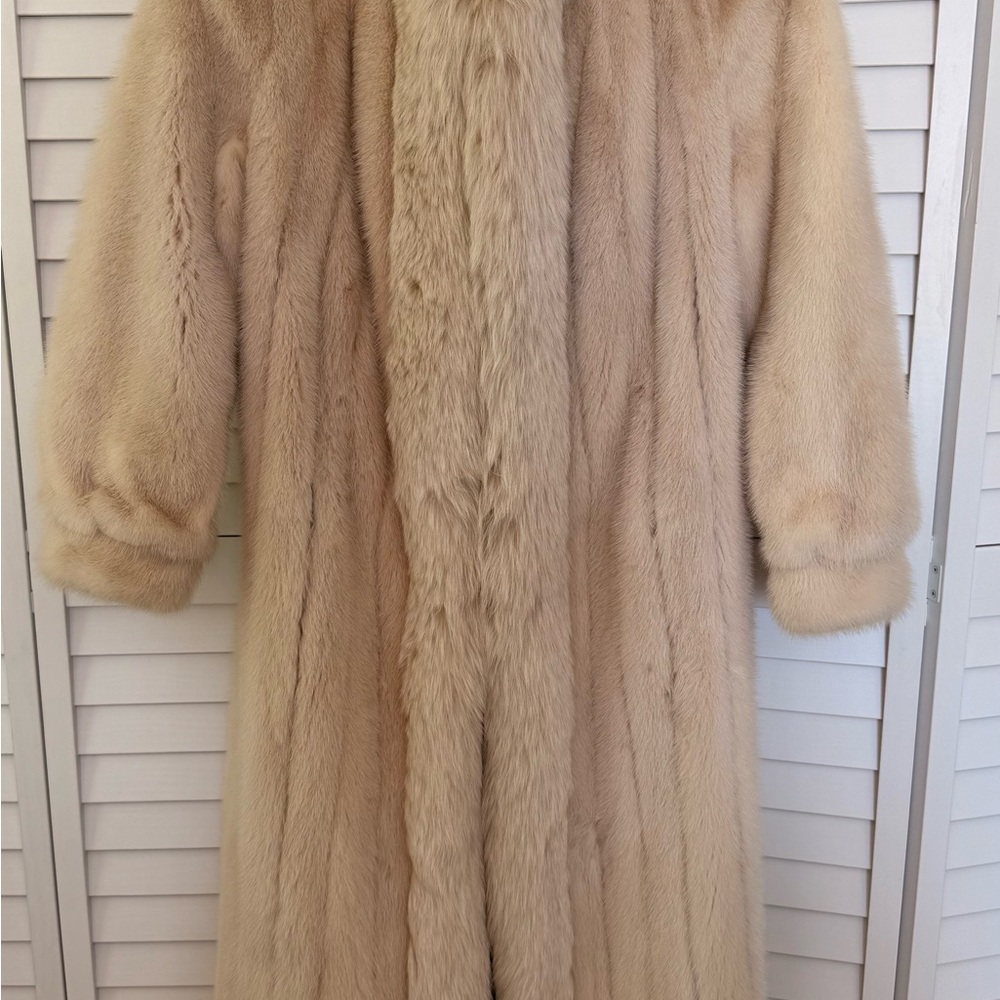 Beautiful mink full length coat